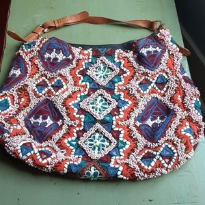Anthropologie Holding Horses bag